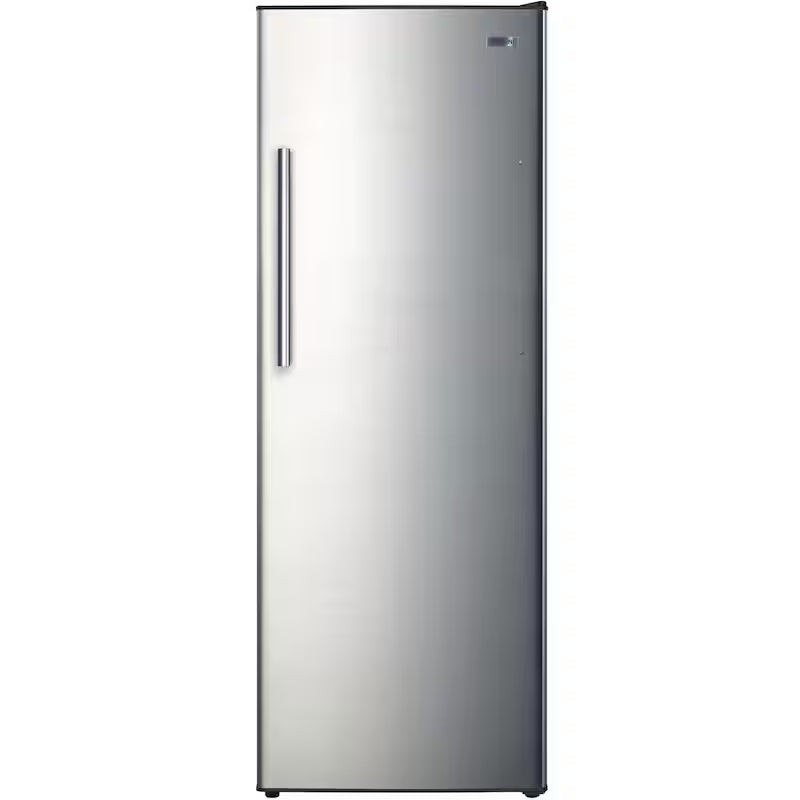11 cu. ft. Convertible Upright Freezer/Refrigerator in Stainless Steel D51241