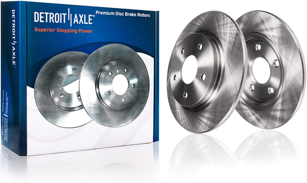 10pc Front and Rear Disc Rotor and Brake Pad Set S2906