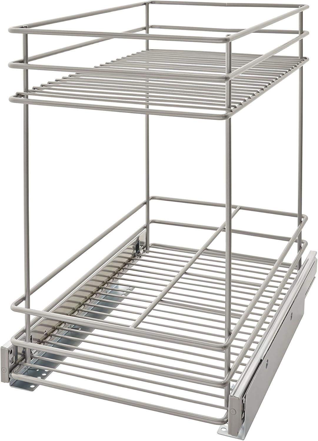 11.5-Inch Wide Kitchen Single Tier Cabinet Pull Out Basket P91887