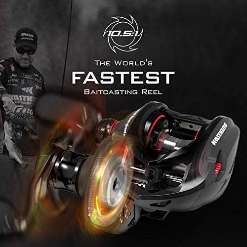 10.5:1 Gear Ratio Baitcasting Reel G589370