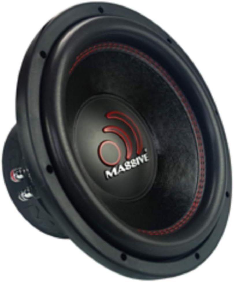 12 Inch Car Audio Subwoofer, 700 Watt RMS, Dual 2 Ohm F521657