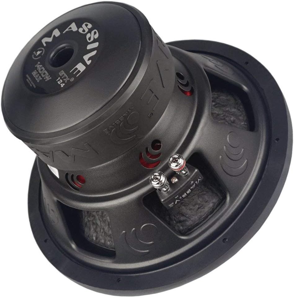 12 Inch Car Audio Subwoofer, 700 Watt RMS, Dual 2 Ohm F521657