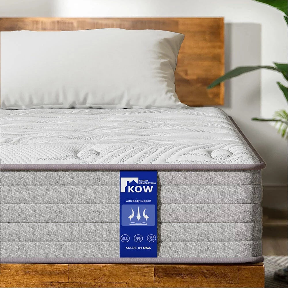12 inch Full Size Gel Memory Foam Innerspring Mattress Y355