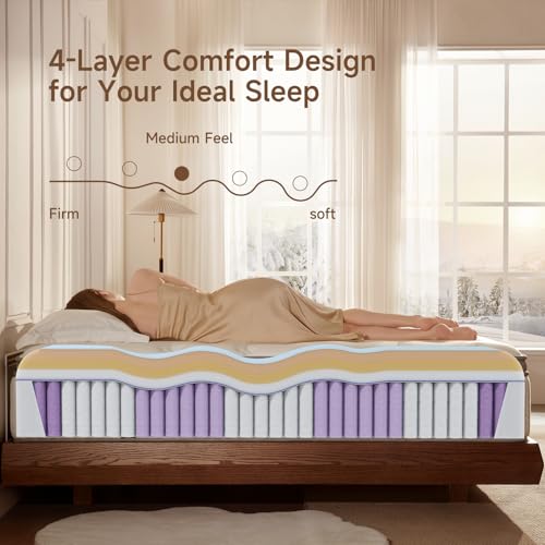 12 inch Queen Cooling Gel Memory Foam Hybrid Mattress H385303