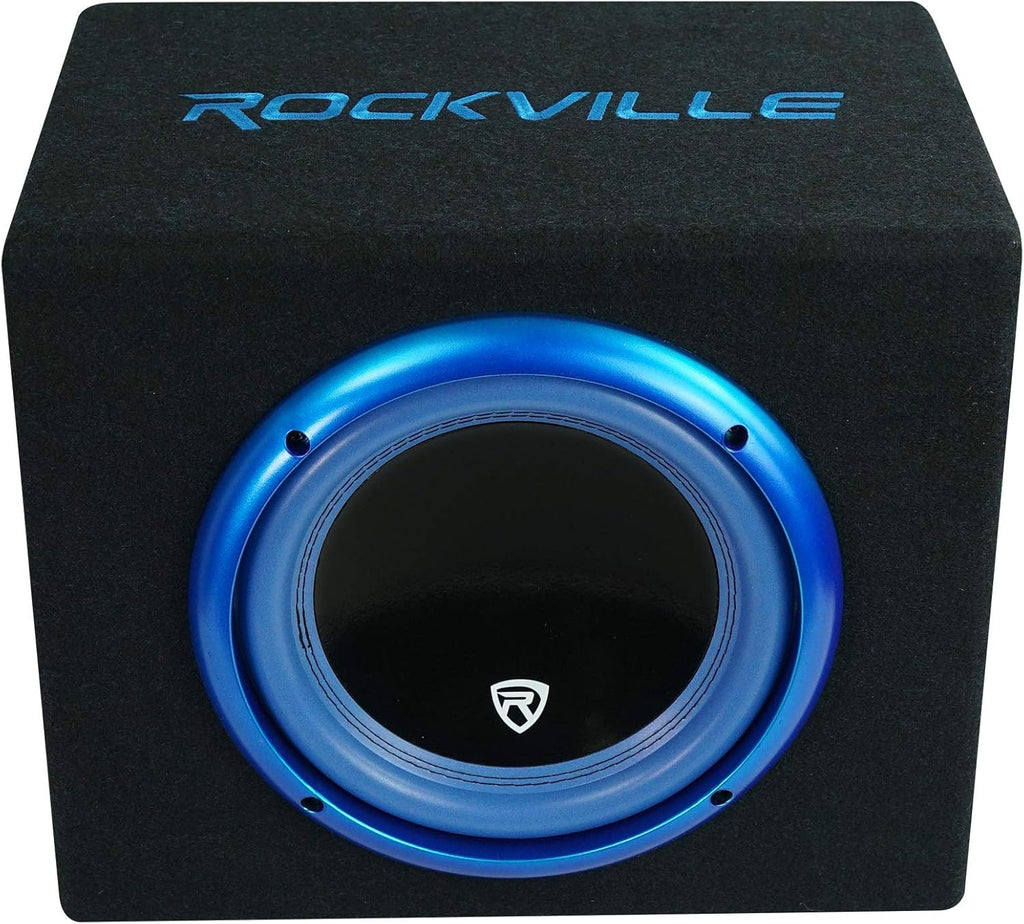 10 Inch 500W Powered Car Subwoofer with Enclosure Box F684585