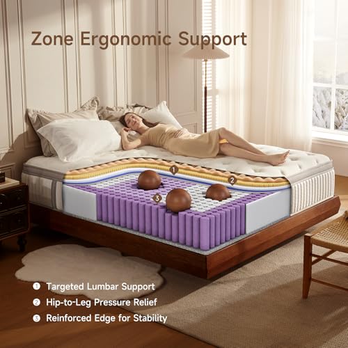 12 inch Queen Cooling Gel Memory Foam Hybrid Mattress H385303