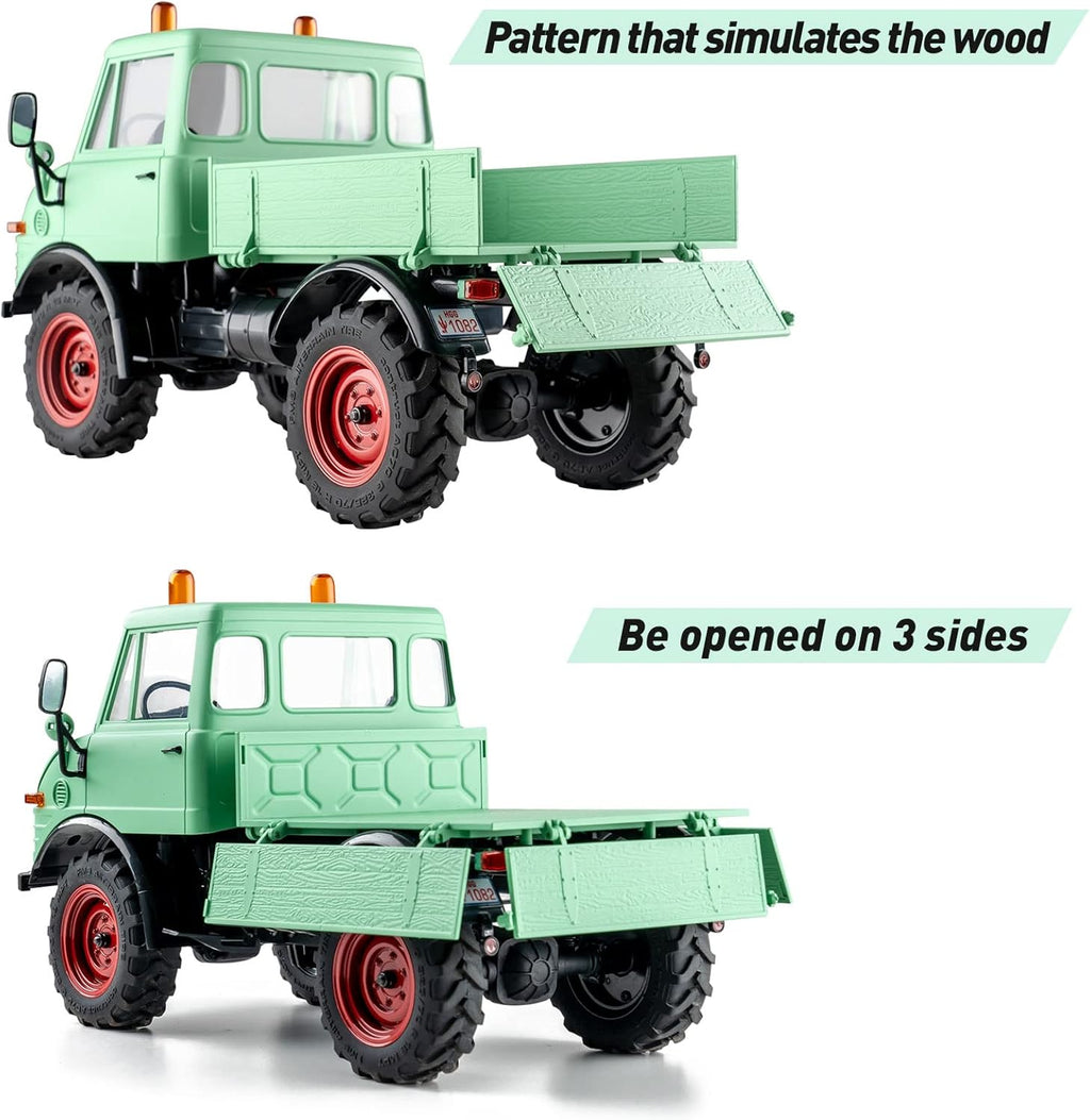 1/18 RC Crawler RTR 3-Ch 2.4GHz 4WD RC Car with LED Lights P9340