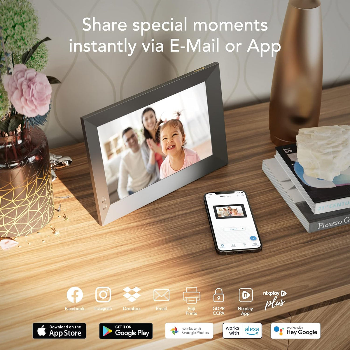 10.1 inch Smart Digital Photo Frame with WiFi X8369