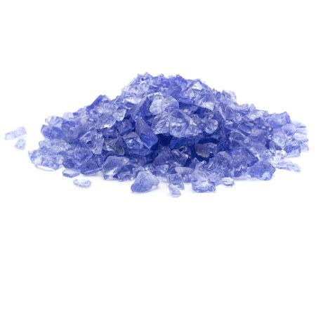 1/4 in. 20 lb. Royal Blue Landscape Glass X3428