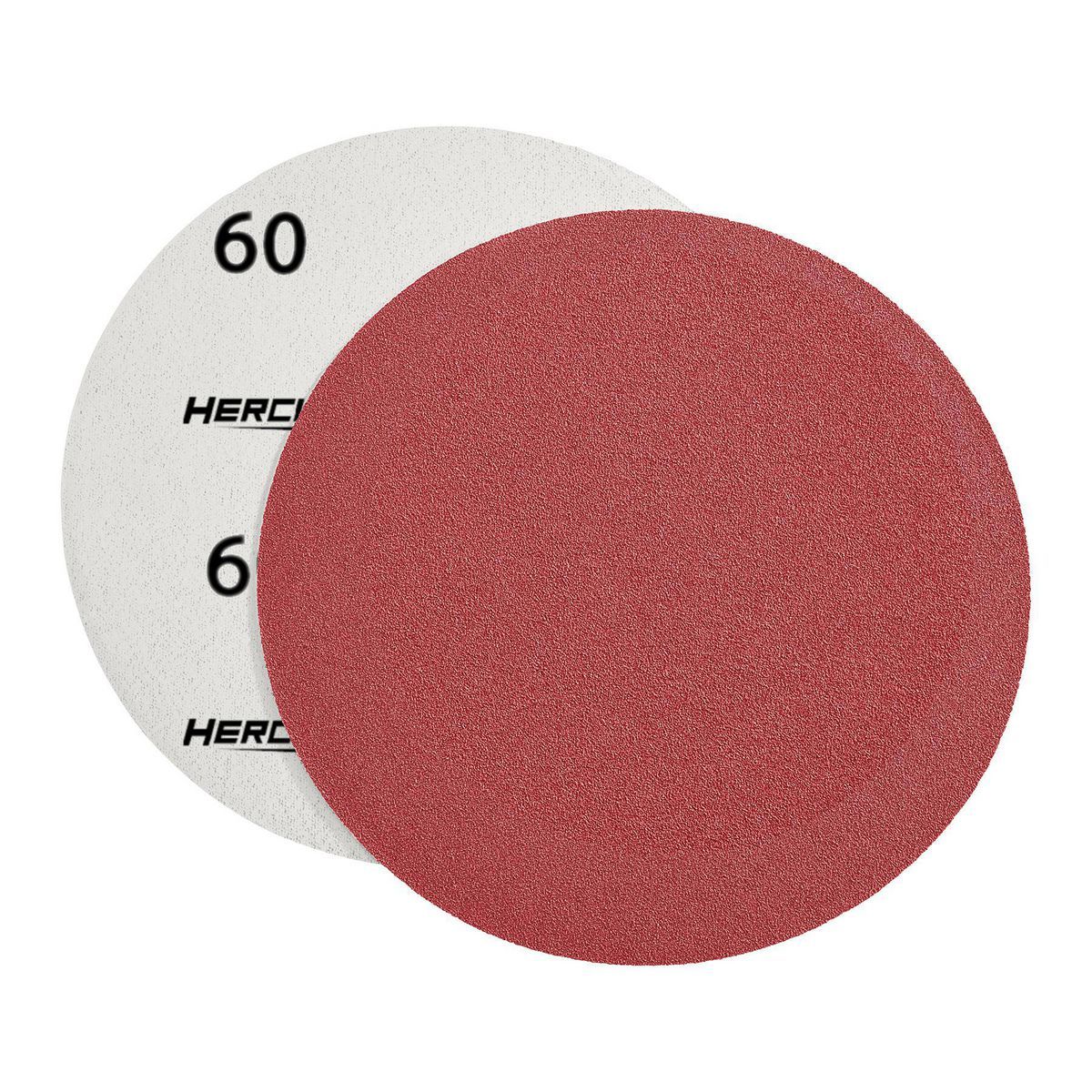 12 in. 60, 80, 120 Grit PSA Sanding Discs 3 Piece W578905